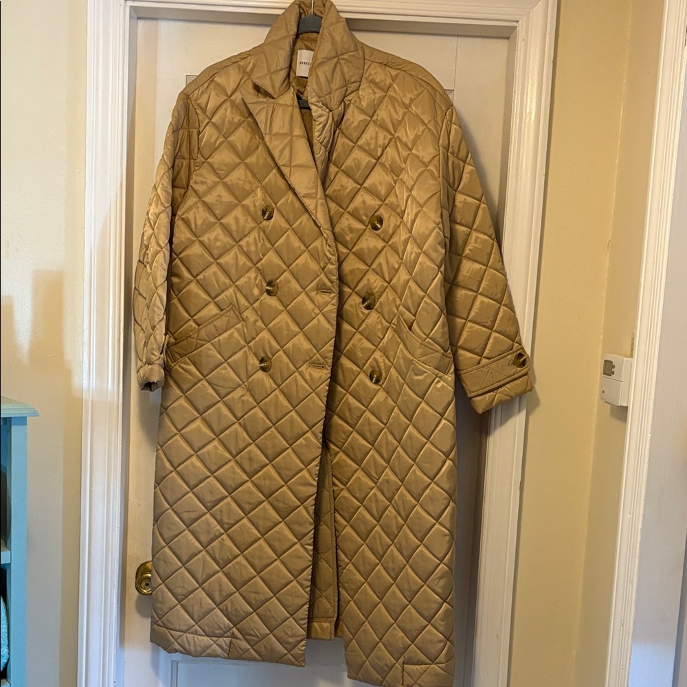 Rebecca Minkoff Quilted Tan Jacket